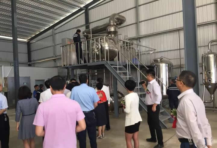 全国第一条金线莲提取生产线在南国药谷成功投产